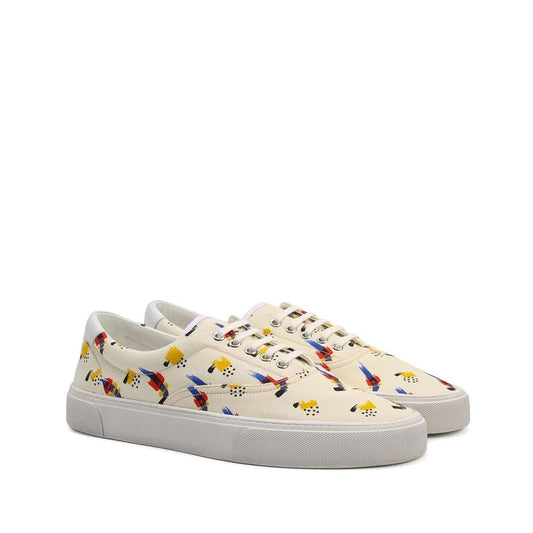 White Canvas Sneakers