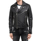 Black Leather Biker Jacket