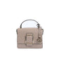 Beige Leather Crossbody Bag