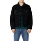 Black Cotton Denim Jacket