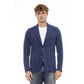 Blue Cotton Blazer