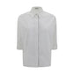 White Cotton Dress Shirt