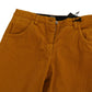 Orange High Waist Straight Trouser Pants