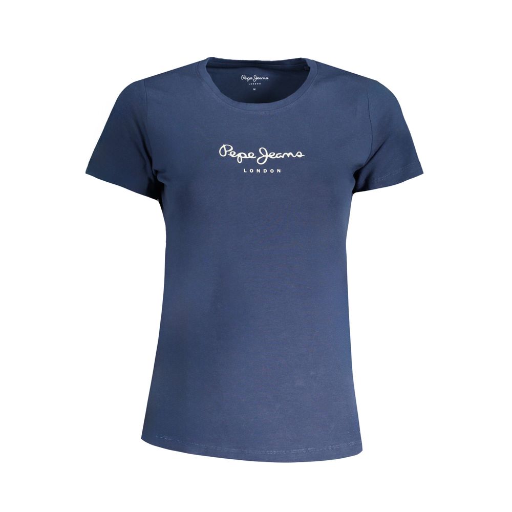 Blue Cotton T-Shirt