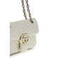 White Calf Leather Bos Taurus Shoulder Bag