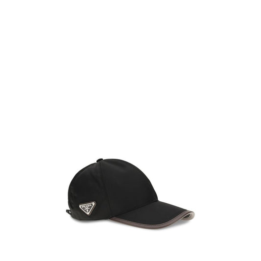 Black Recycled Polyamide Cap (Baseball Hat)
