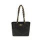 Black Napa Leather / Calf Bos Taurus Shoulder Bag
