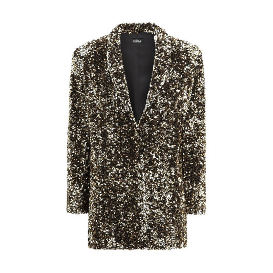 Gold Polyester Coat