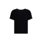 Black Viscose T-Shirt