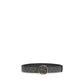 Black Calf Leather Bos Taurus Regular Belt