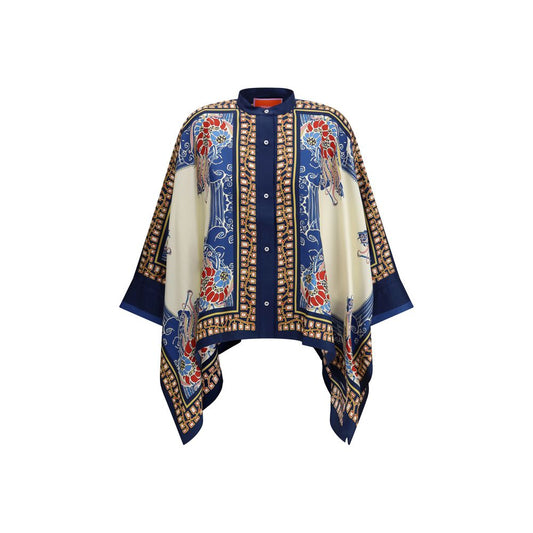 Multicolor Silk Pattern Shirt