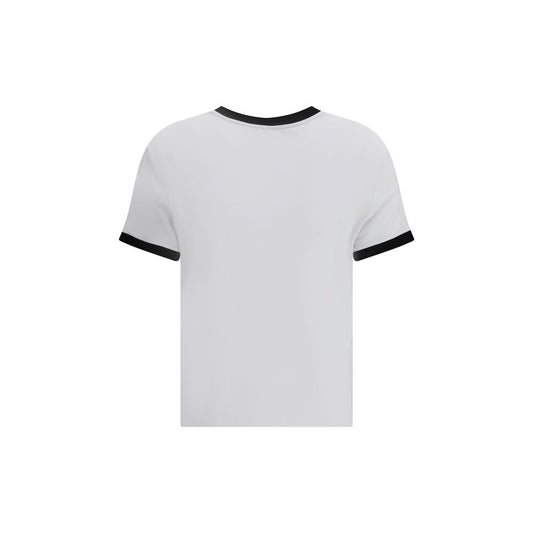 White Viscose T-Shirt