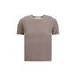 Brown Cashmere T-Shirt