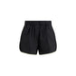 Black Recycled Polyamide Bermuda Shorts