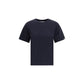 Blue Cotton T-Shirt