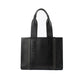 Black Leather Tote Bag