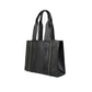 Black Leather Tote Bag