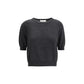 Gray Fleece Wool T-Shirt