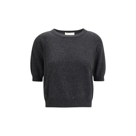 Gray Fleece Wool T-Shirt