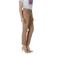 Beige Cotton Chino Pants