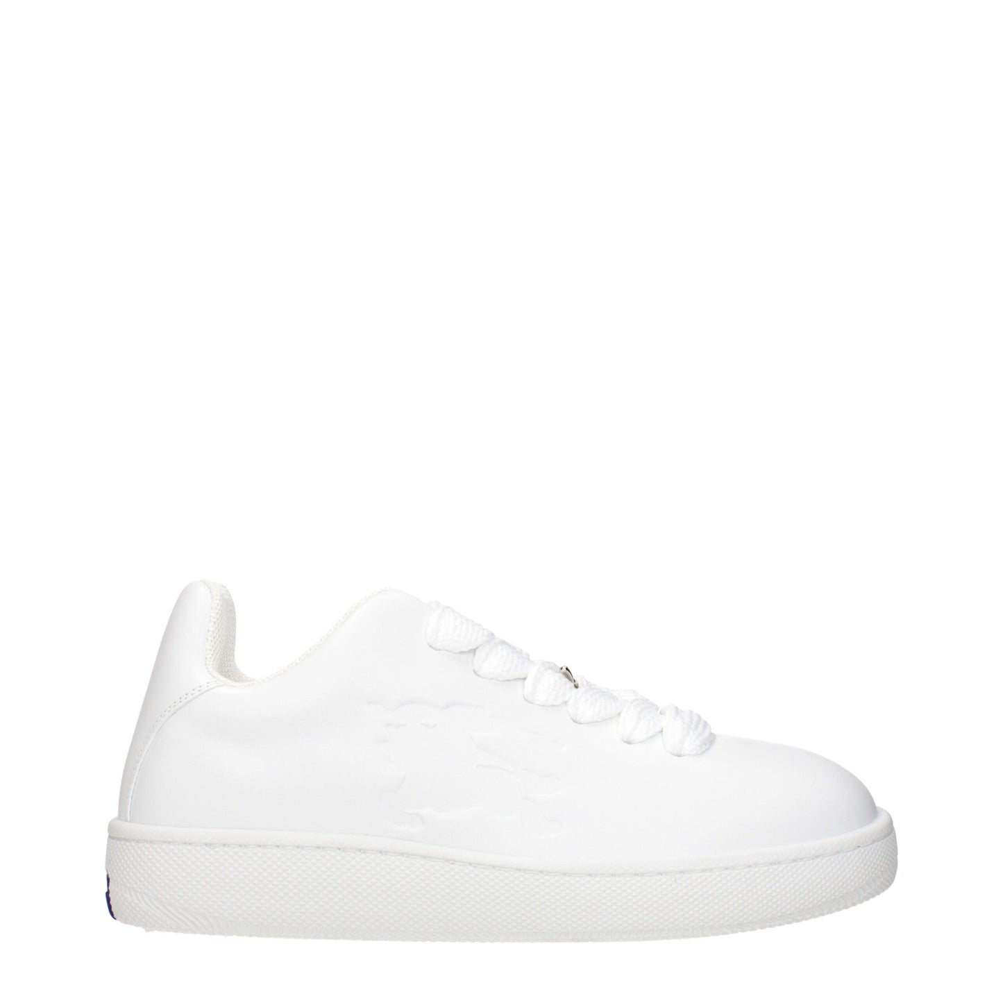 White Leather Low Top Sneakers