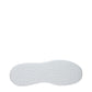 White Leather Low Top Sneakers