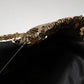 Gold Sequined Double Breasted Jacket Blazer