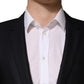 Black MARTINI Single Breasted Jacket Blazer