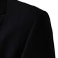 Black MARTINI Single Breasted Jacket Blazer