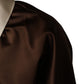 Brown Cream Lounge Belted Bathrobe Jacket