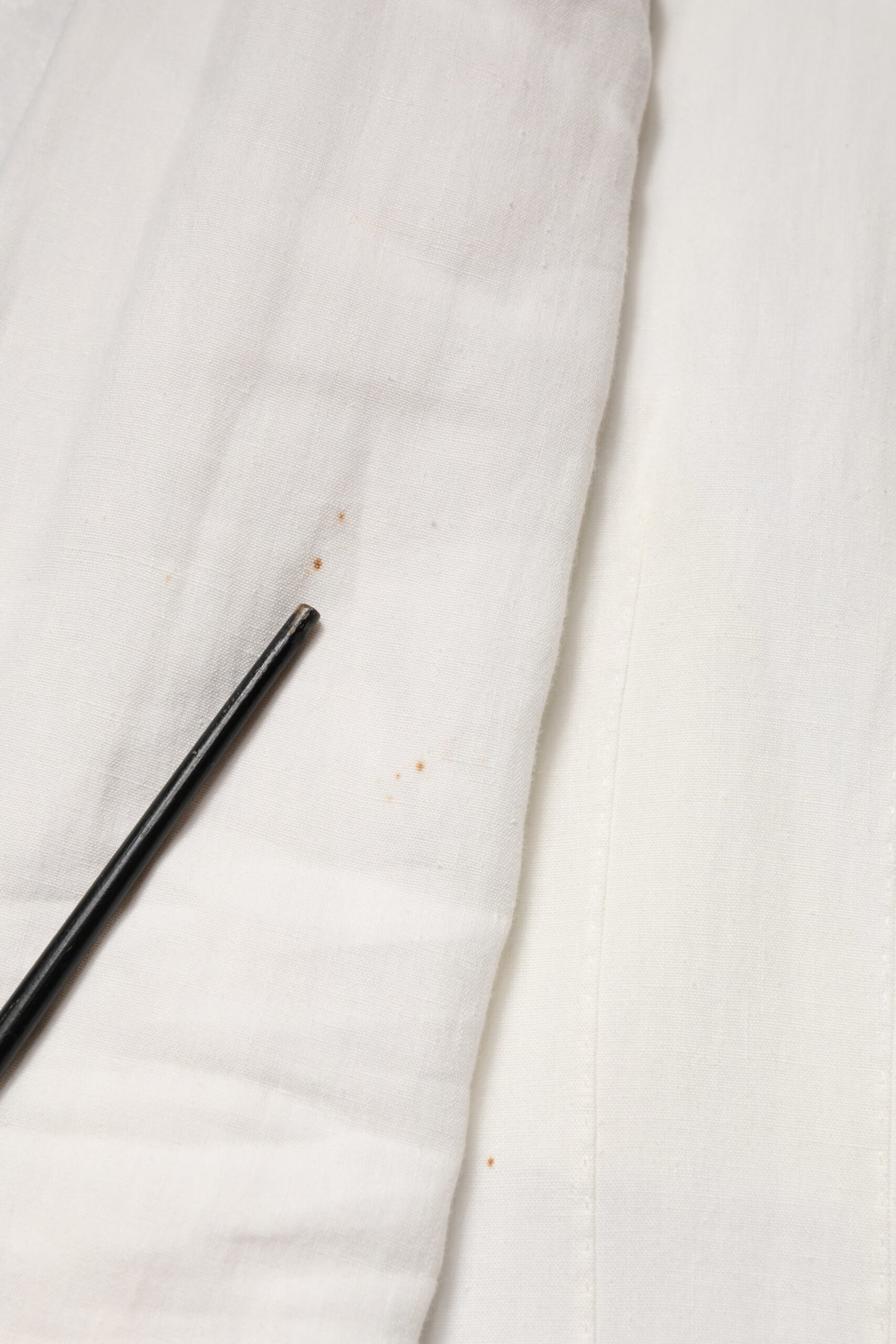 White Double Breasted Men Trench Coat Jacket