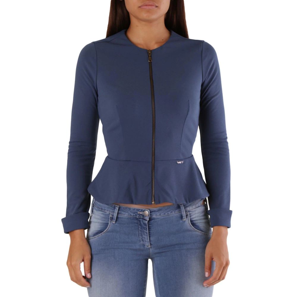 Blue Polyamide Shell Jacket