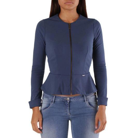 Blue Polyamide Shell Jacket