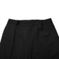 Black Wool Straight Men Dress Trouser Pants