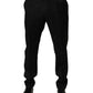 Black Wool Skinny Dress Formal Trouser Pants