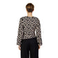 Beige Polyester Blouse