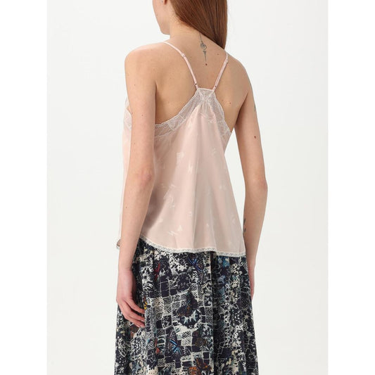 Multicolor Polyester Satin Top