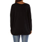 Black Viscose Sweatshirt