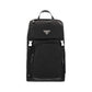 Black Recycled Polyamide Backpack