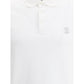 White Cotton Polo Shirt