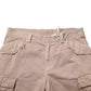 Beige Straight Cargo Chino Men Trouser Pants