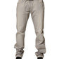 Light Gray Cotton Straight Denim Trouser Jeans