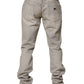 Light Gray Cotton Straight Denim Trouser Jeans