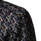 Multicolor Patterned Collared GOLD Men Dress Shirt
