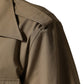 Brown Pin Up Short Sleeves Men Casual Shirt
