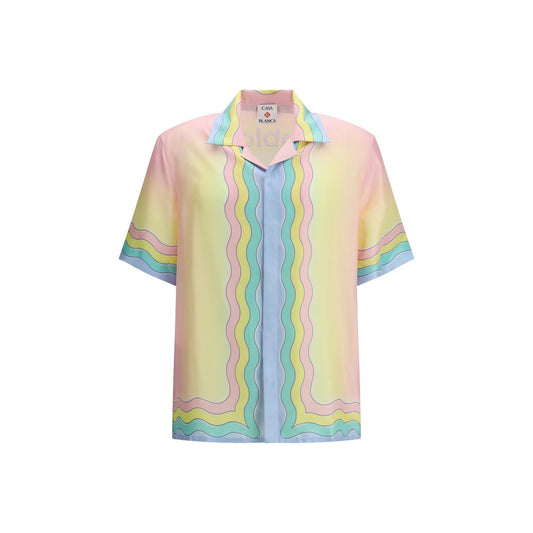 Multicolor Silk Pattern Shirt