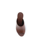 Brown Calf Leather Bos Taurus Sandals
