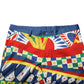 Multicolor Carretto Print Men Bermuda Shorts