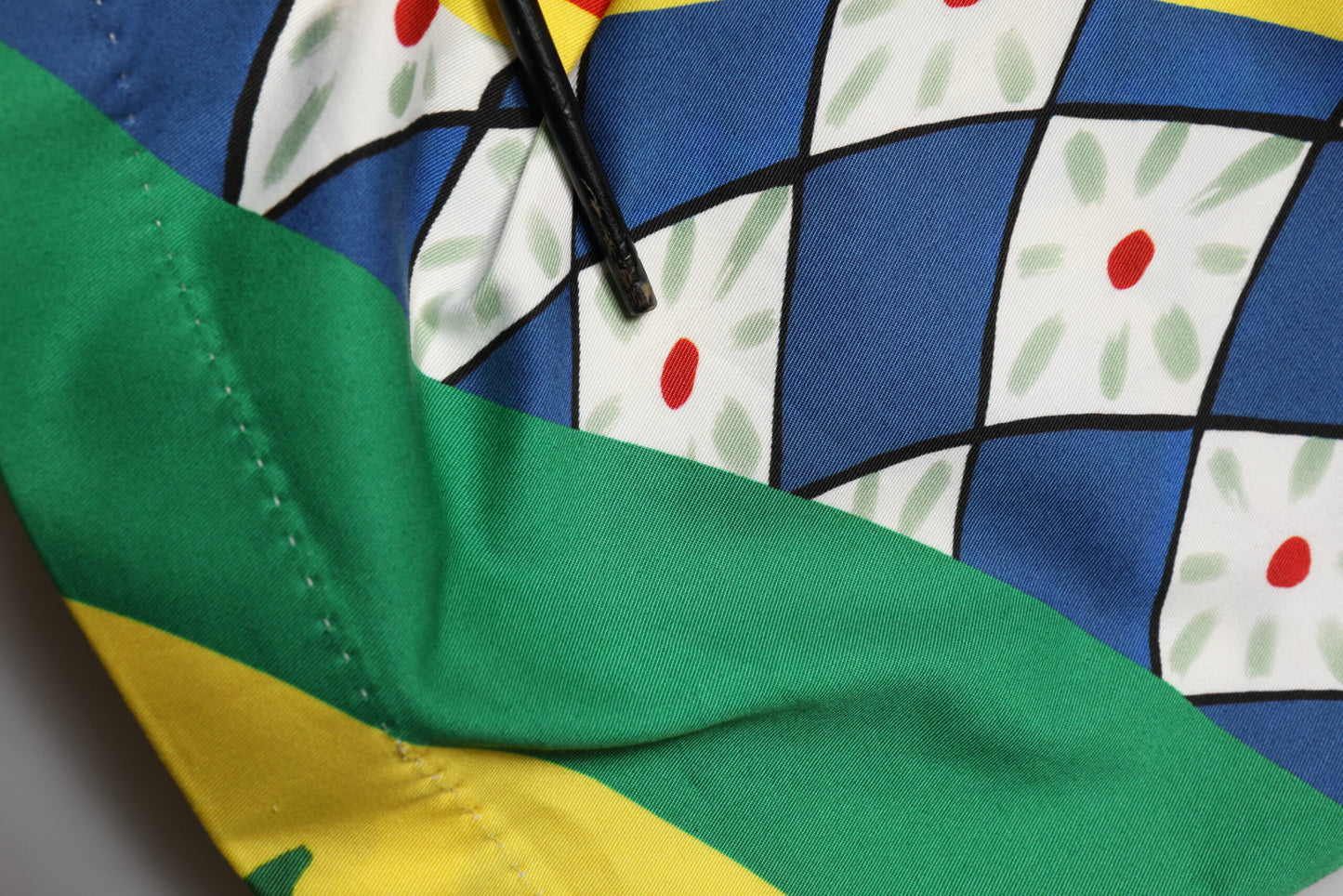 Multicolor Carretto Print Men Bermuda Shorts