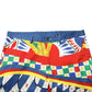 Multicolor Carretto Print Men Bermuda Shorts